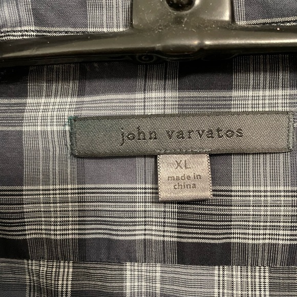 John Varvatos, Plaid Button Down Shirt Sz XL - Picture 10 of 10